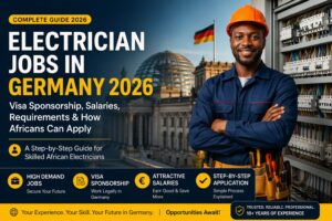 Electrician jobs in Germany 2026 for skilled African workers on site
